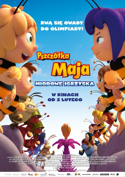 Pszczółka Maja: Miodowe igrzyska / Maya the Bee: The Honey Games (2018) PLDUB.480p.BDRip.x264.AC3-MAXiM / Dubbing PL