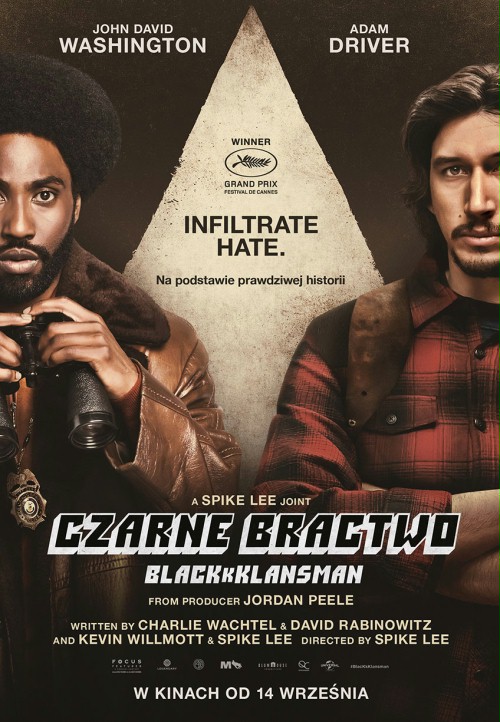 Czarne bractwo. BlacKkKlansman / BlacKkKlansman (2018) PL.BDRip.XviD-KiT / Lektor PL